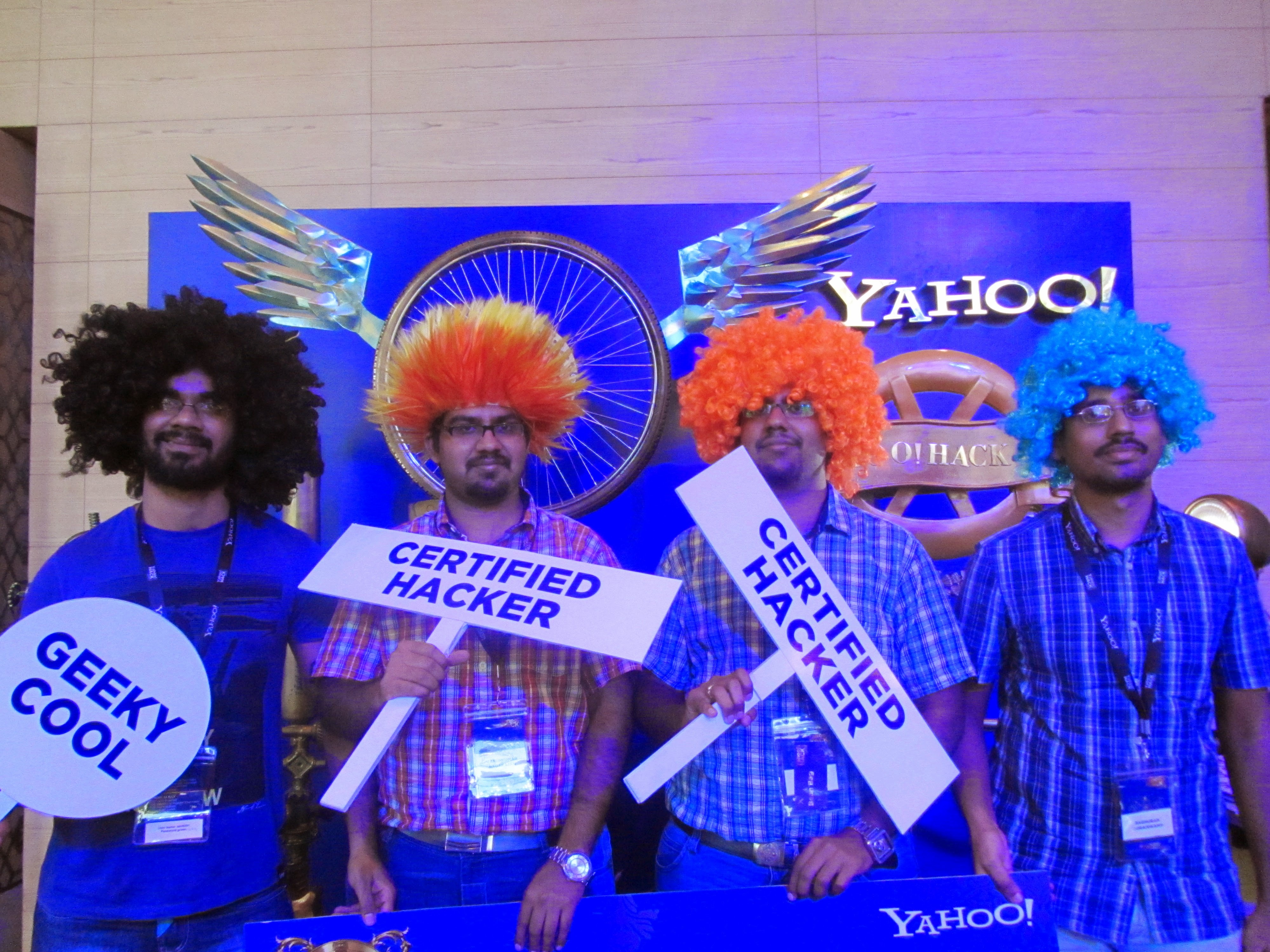 Yahoo! Hackathon win